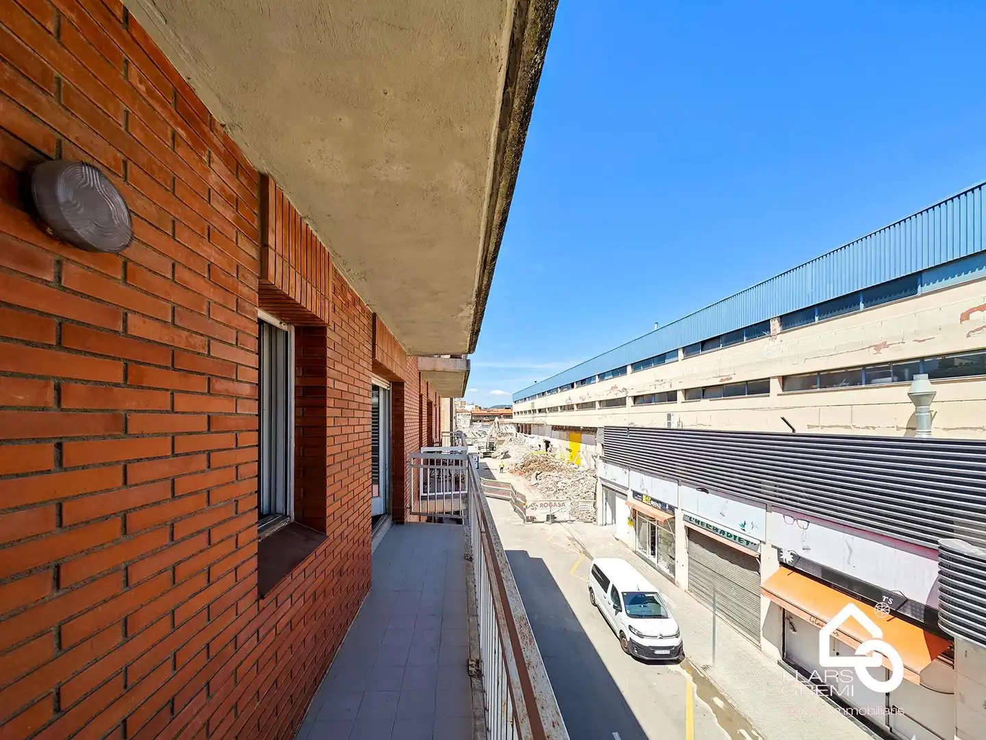Vista exterior de Piso en venta en Igualada con Calefacción, Terraza y Trastero