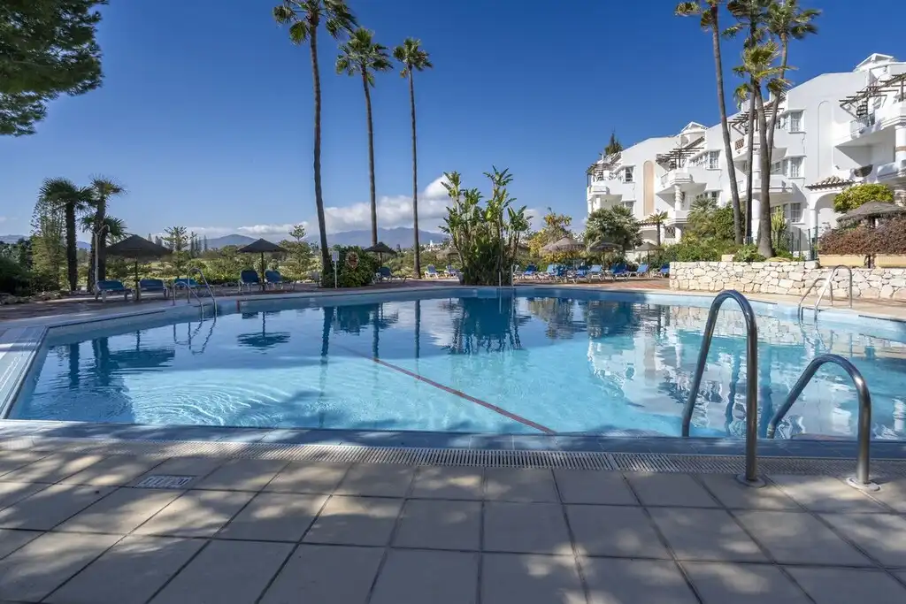 Bajo con piscina en venta en Mijas Golf, imagen 27