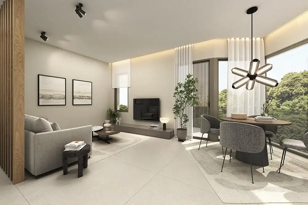 Living room of Flat for sale in Castelldefels  with Air Conditioner and Terrace