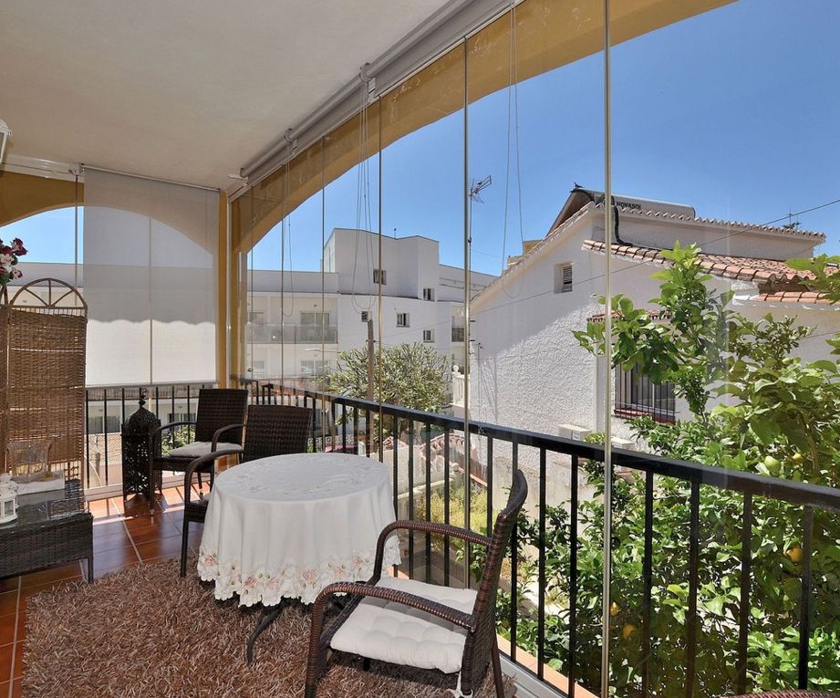 Terrace of Flat for sale in Benalmádena  with Terrace, Furnished and Oven