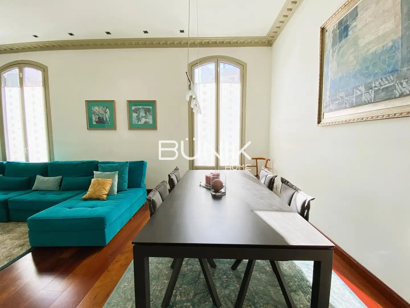 Dining room of Flat for rent in Eixample