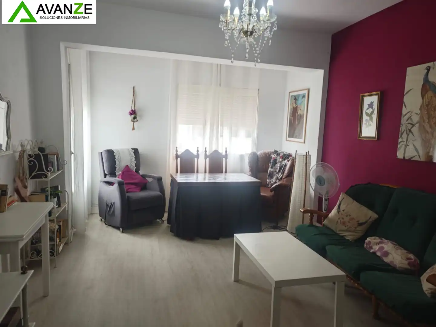 Sala de estar de Piso en venta en Mérida con Terraza y Balcón