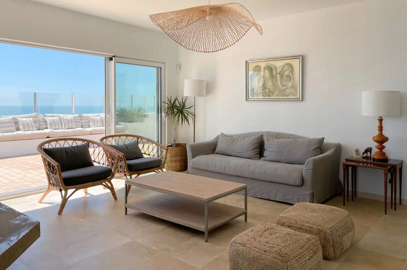 Living room of Apartment to rent in  Cádiz Capital  with Air Conditioner, Heating and Parquet flooring