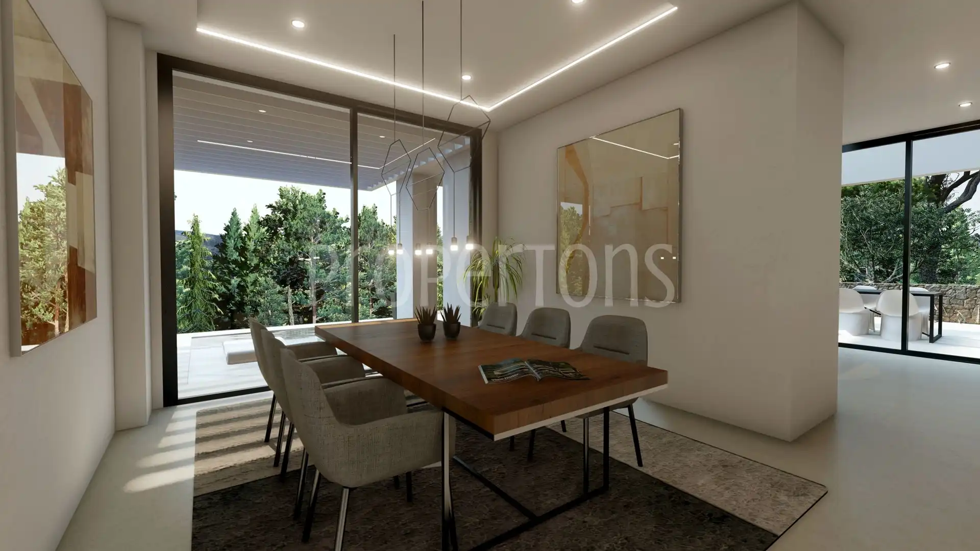 Dining room of Flat for sale in Benissa
