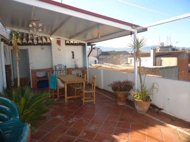 Terrace of Duplex for rent in  Granada Capital  with Heating, Terrace and Furnished