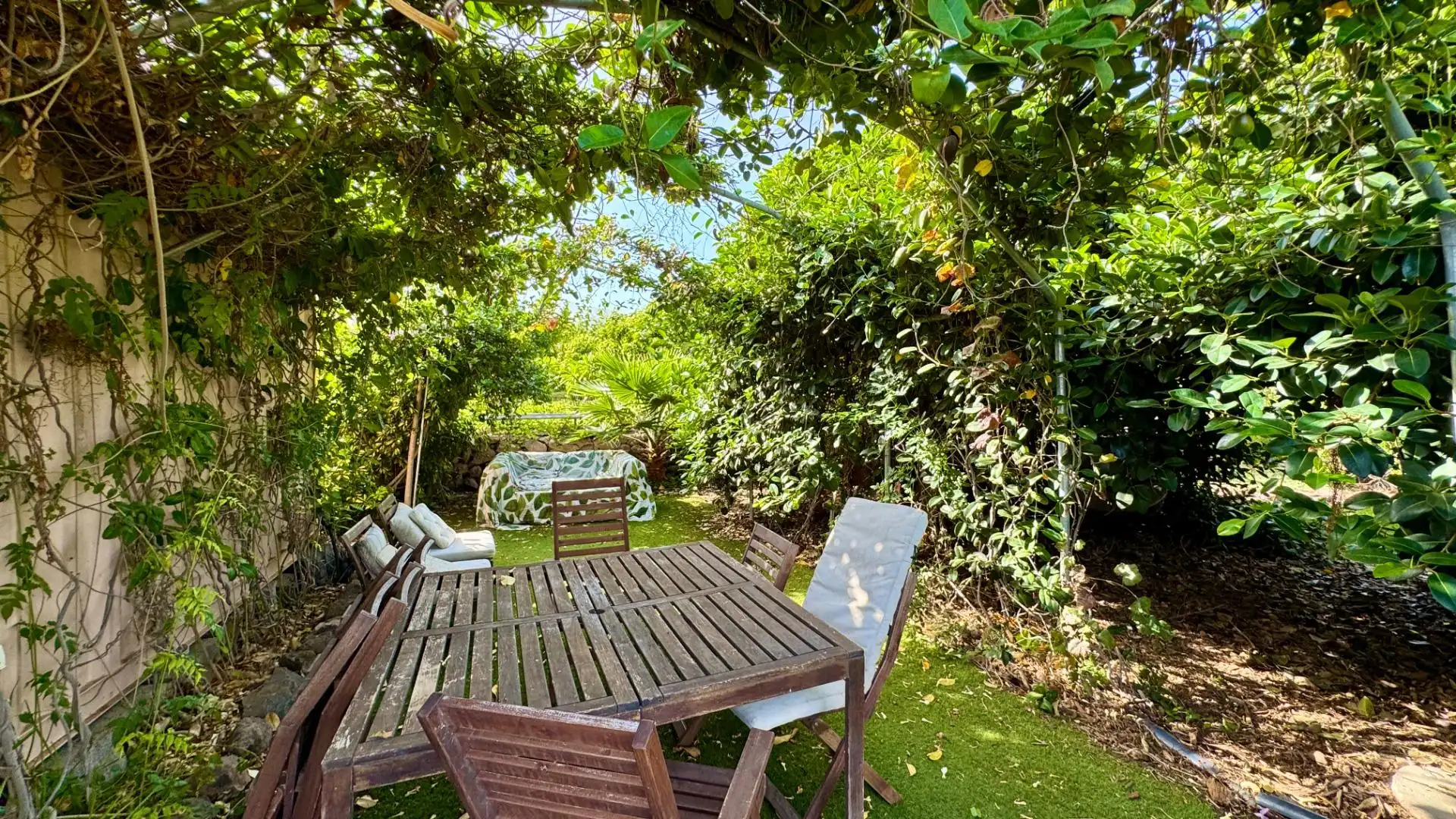 Jardín de Finca rústica en venta en Buenavista del Norte con Jardín privado