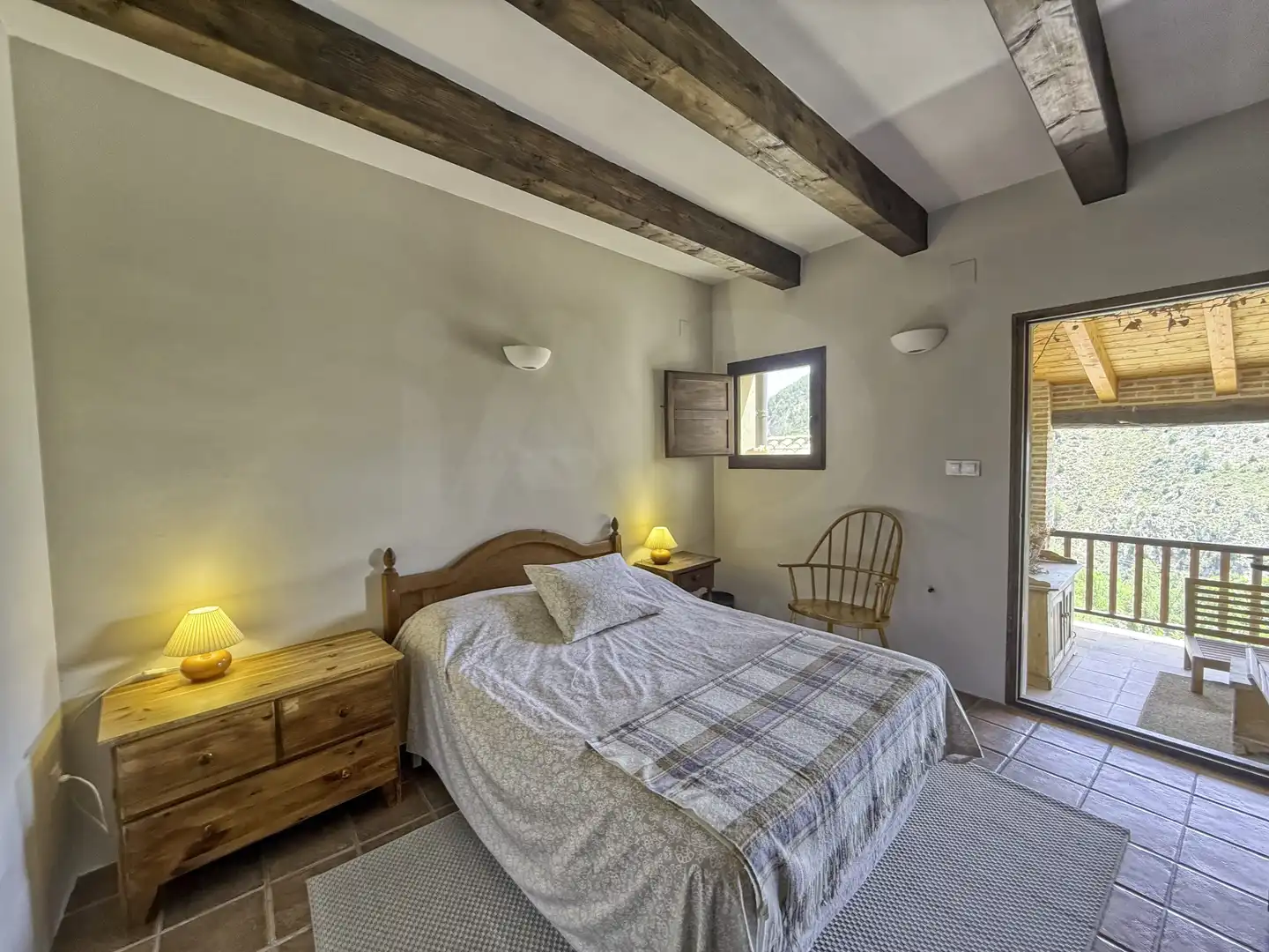 Bedroom of Country homes for sale in Rubielos de Mora  with Heating and Terrace