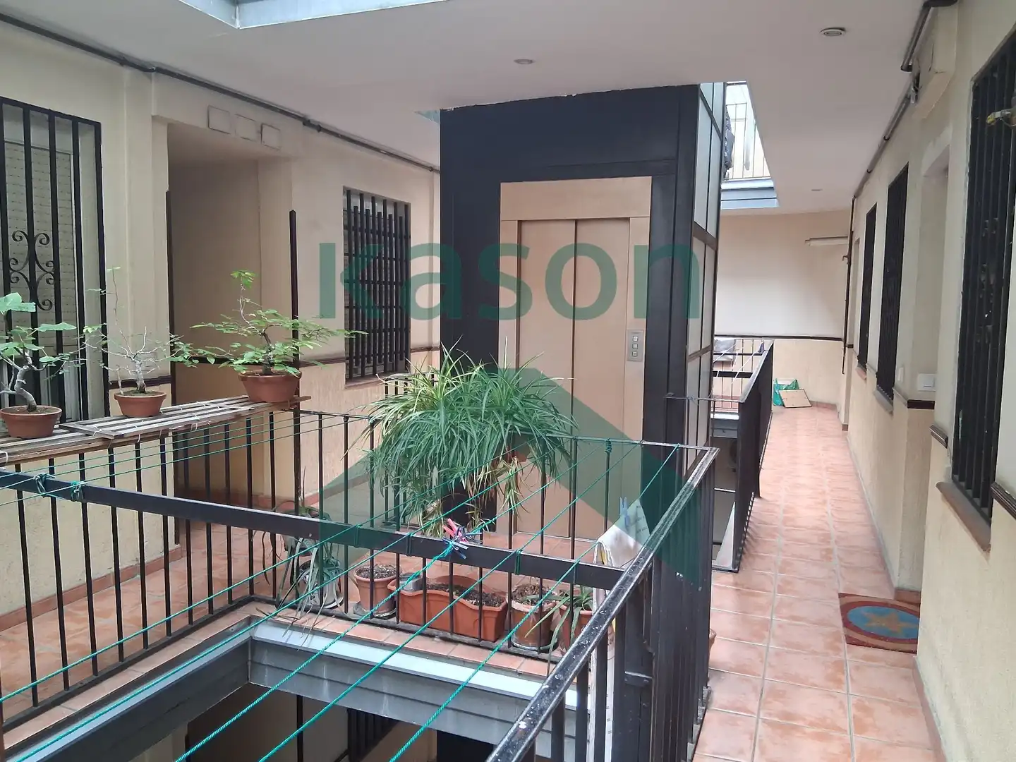 Balcony of Flat for sale in Madrid  with Heating