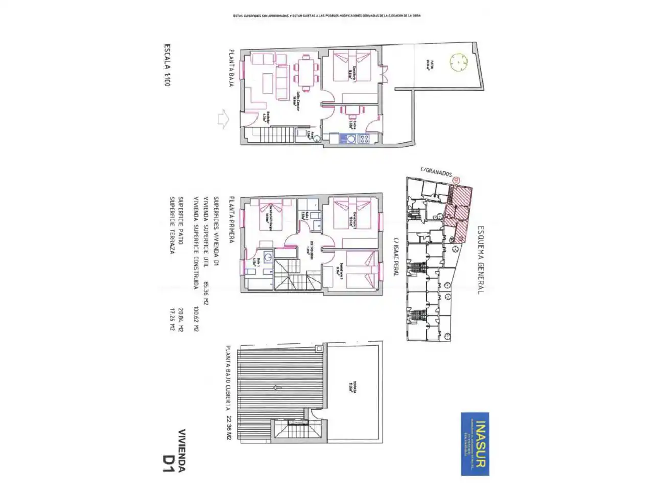 Dúplex en venta en Aznalcóllar con Aire acondicionado, Calefacción y Terraza