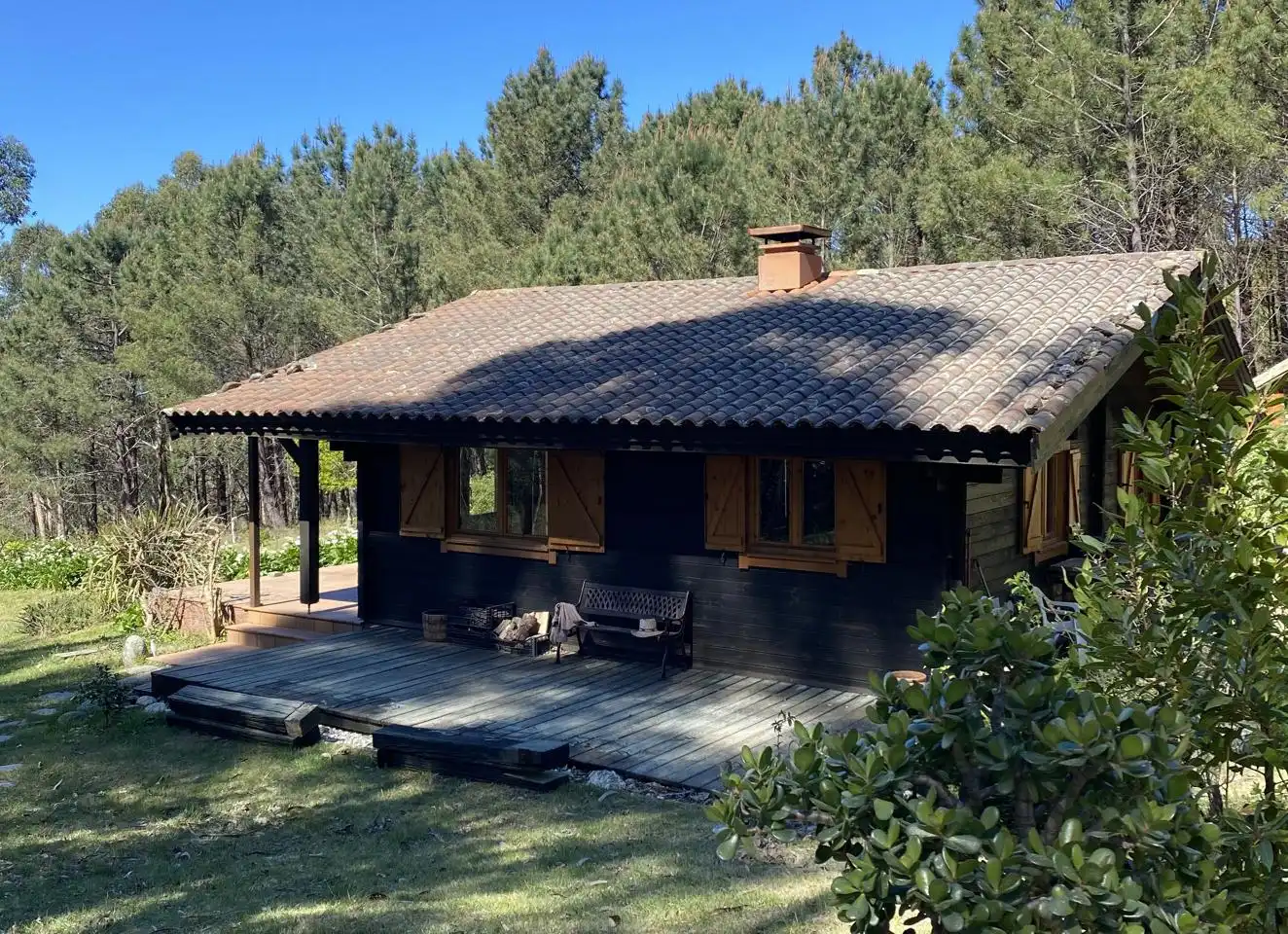 Vista exterior de Casa o chalet en venta en Porto do Son con Jardín privado