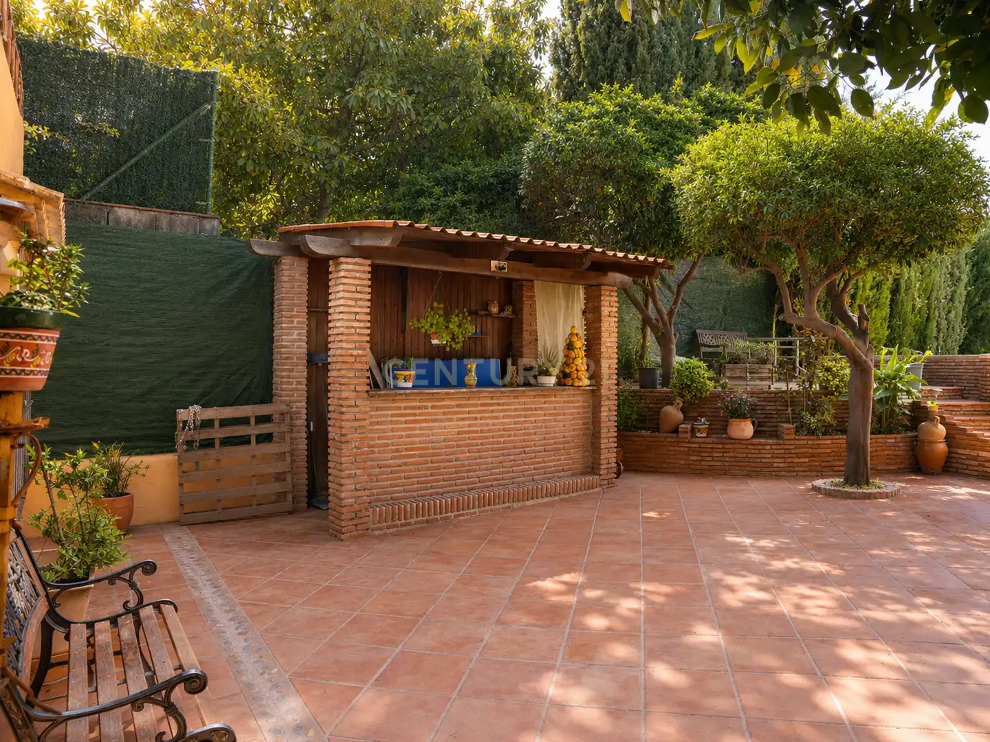 Terraza de Casa o chalet en venta en Alhaurín El Grande con Jardín privado, Trastero y Piscina