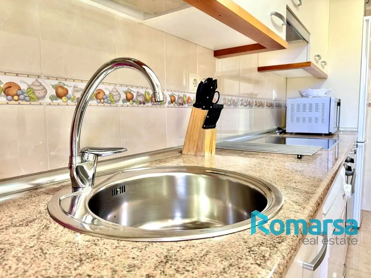 Kitchen of Flat for sale in Ávila  with Heating, Terrace and Furnished