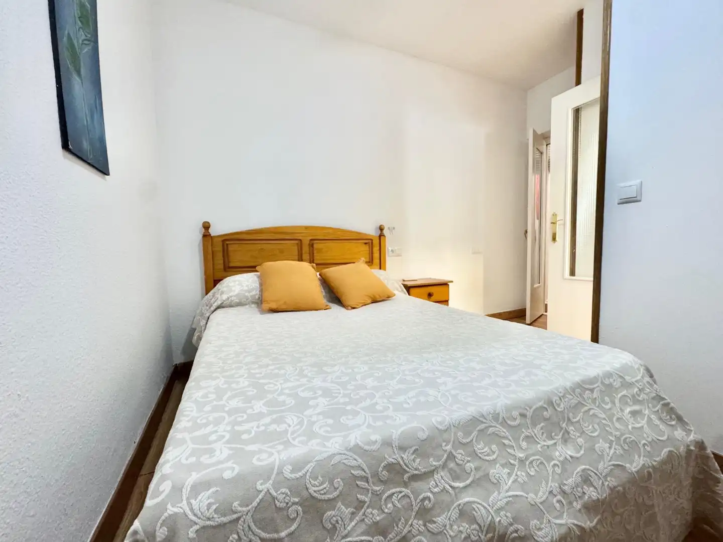 Bedroom of Flat for rent in Santa Pola  with Heating, Parquet flooring and Terrace