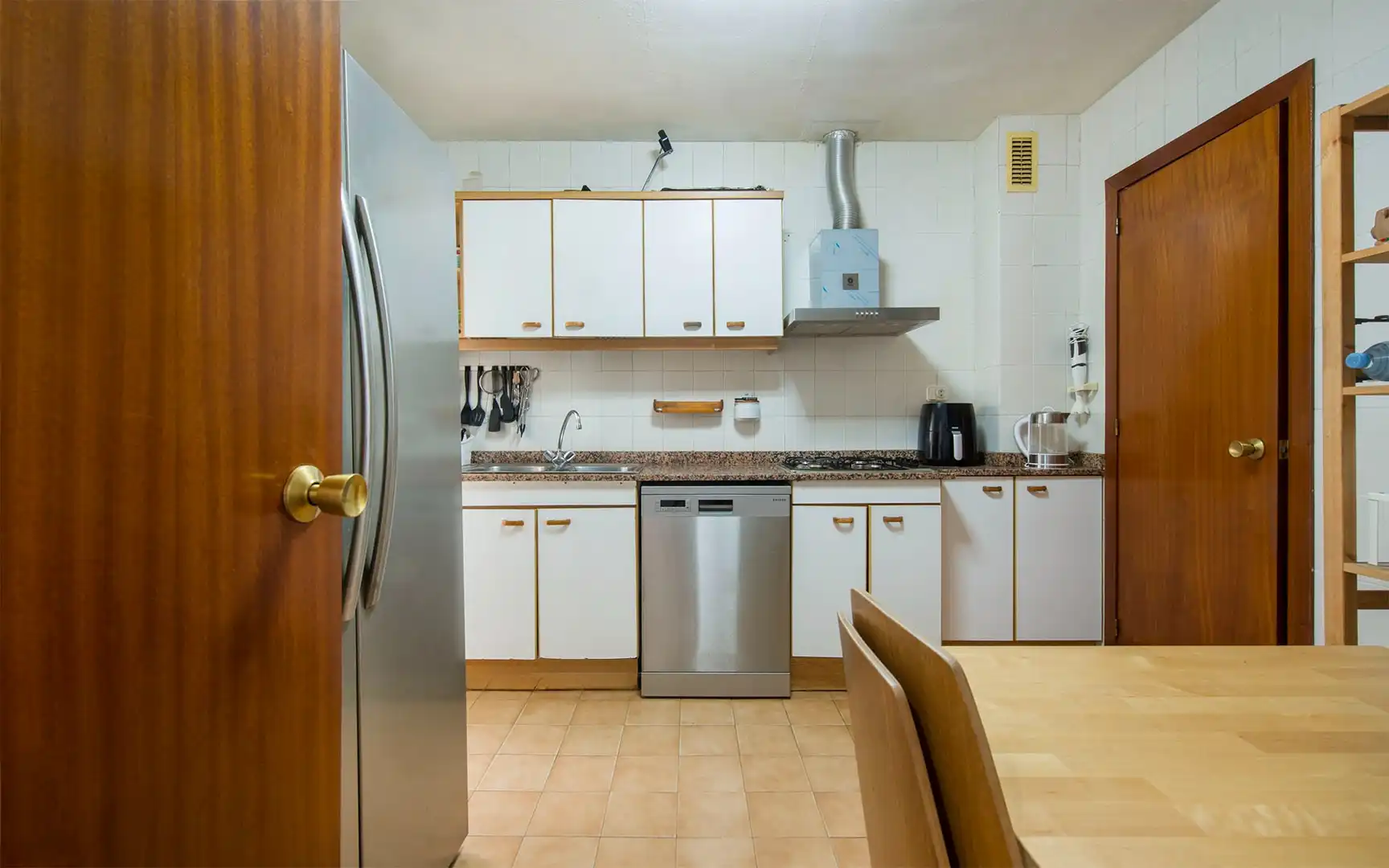 Kitchen of Flat for sale in Barcelona  with Air Conditioner, Heating and Terrace