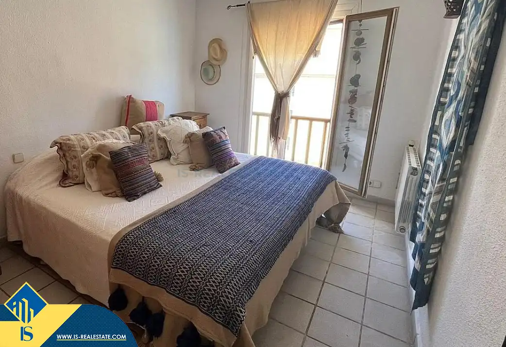 Schlafzimmer von Maisonette zum Verkauf in Santa Eulària des Riu mit Terrasse, Möbliert und Gemeinschaftspool