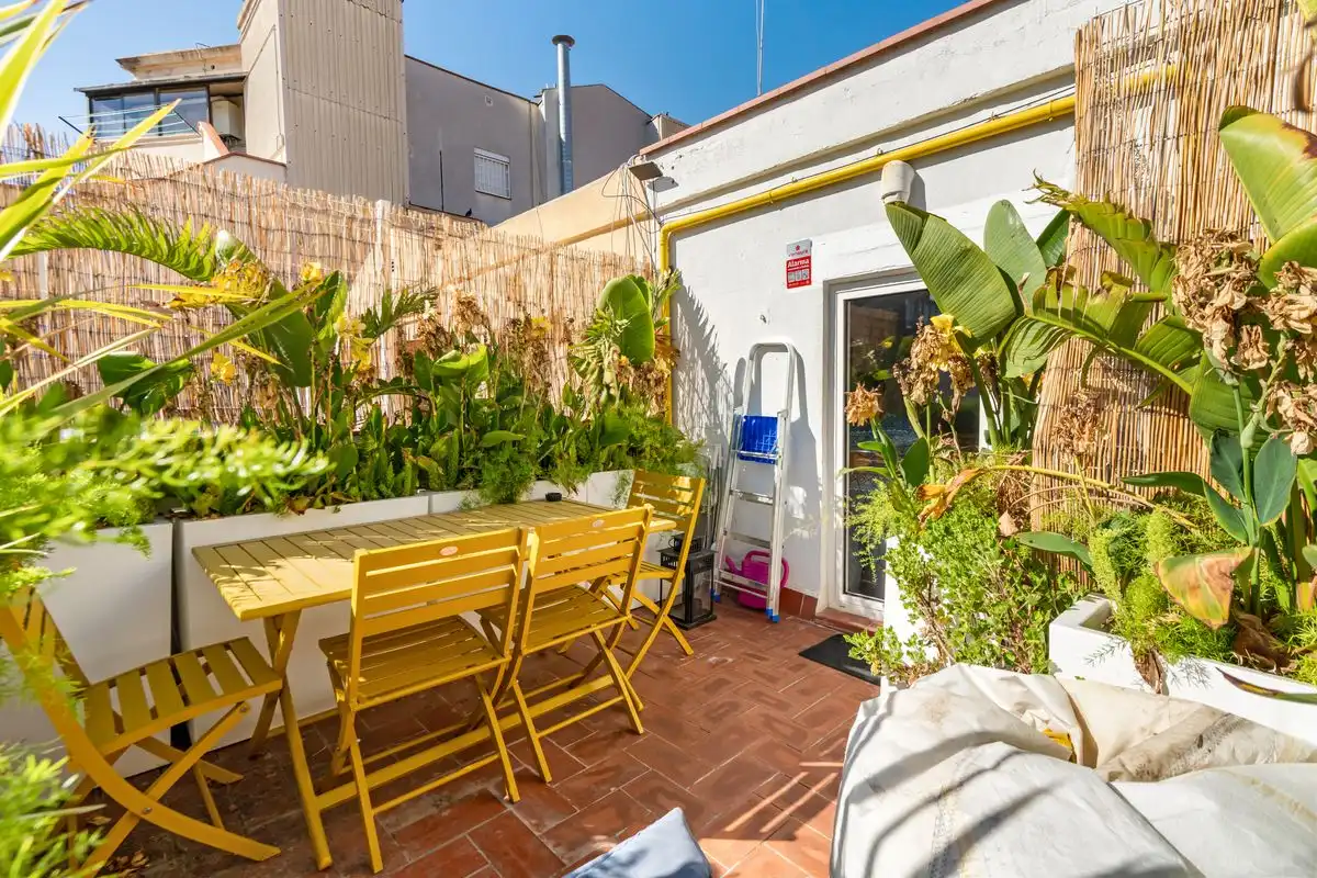 Terrasse von Dachboden zum Verkauf in Barcelona mit Klimaanlage, Heizung und Terrasse