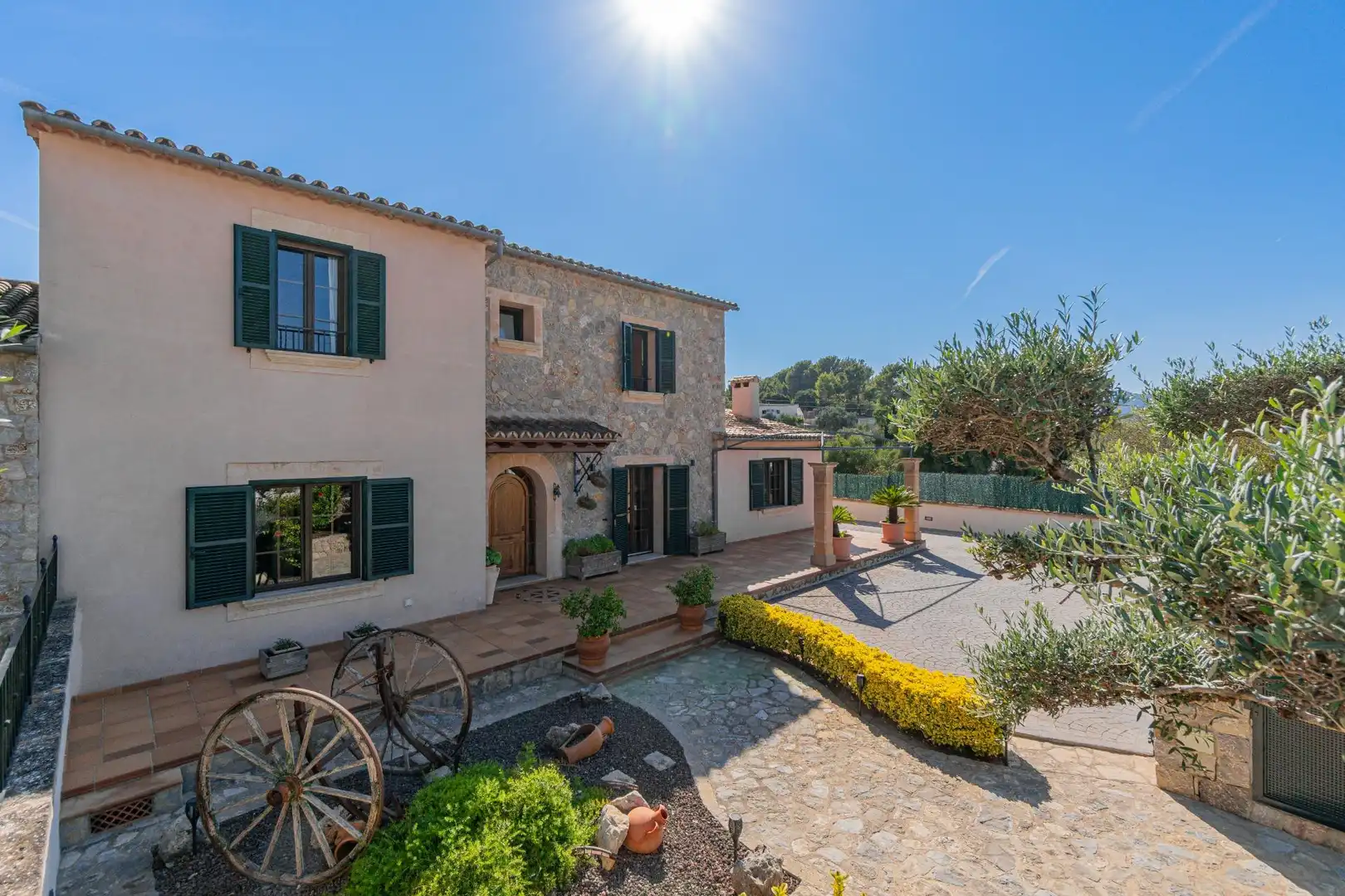Vista exterior de Casa o chalet en venta en Calvià con Aire acondicionado, Calefacción y Jardín privado