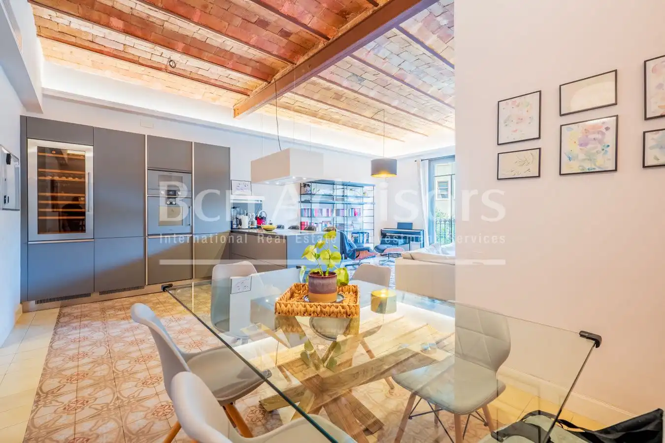 Appartamento con terrazza in vendita a Eixample