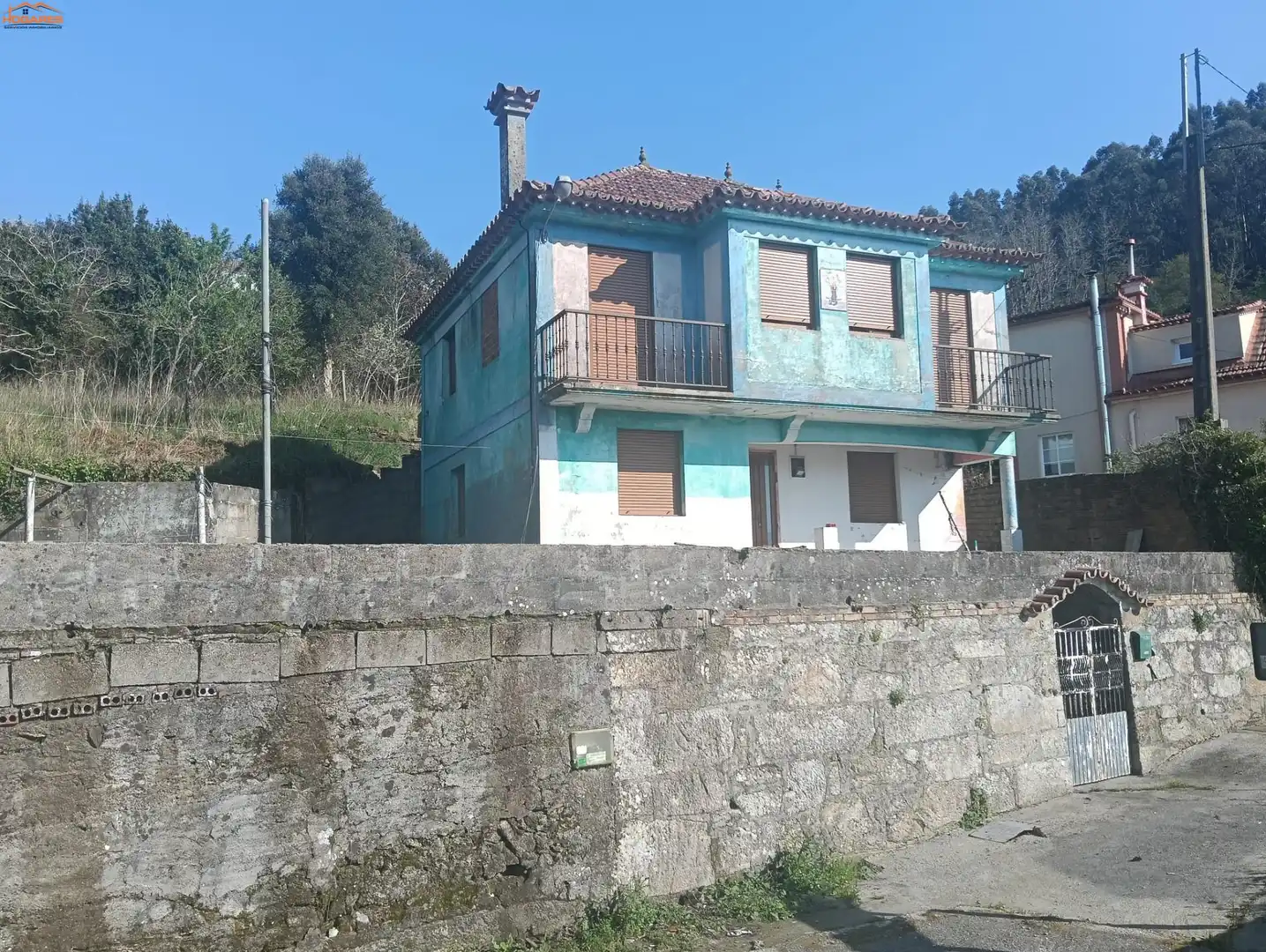 Vista exterior de Casa o chalet en venta en Redondela
