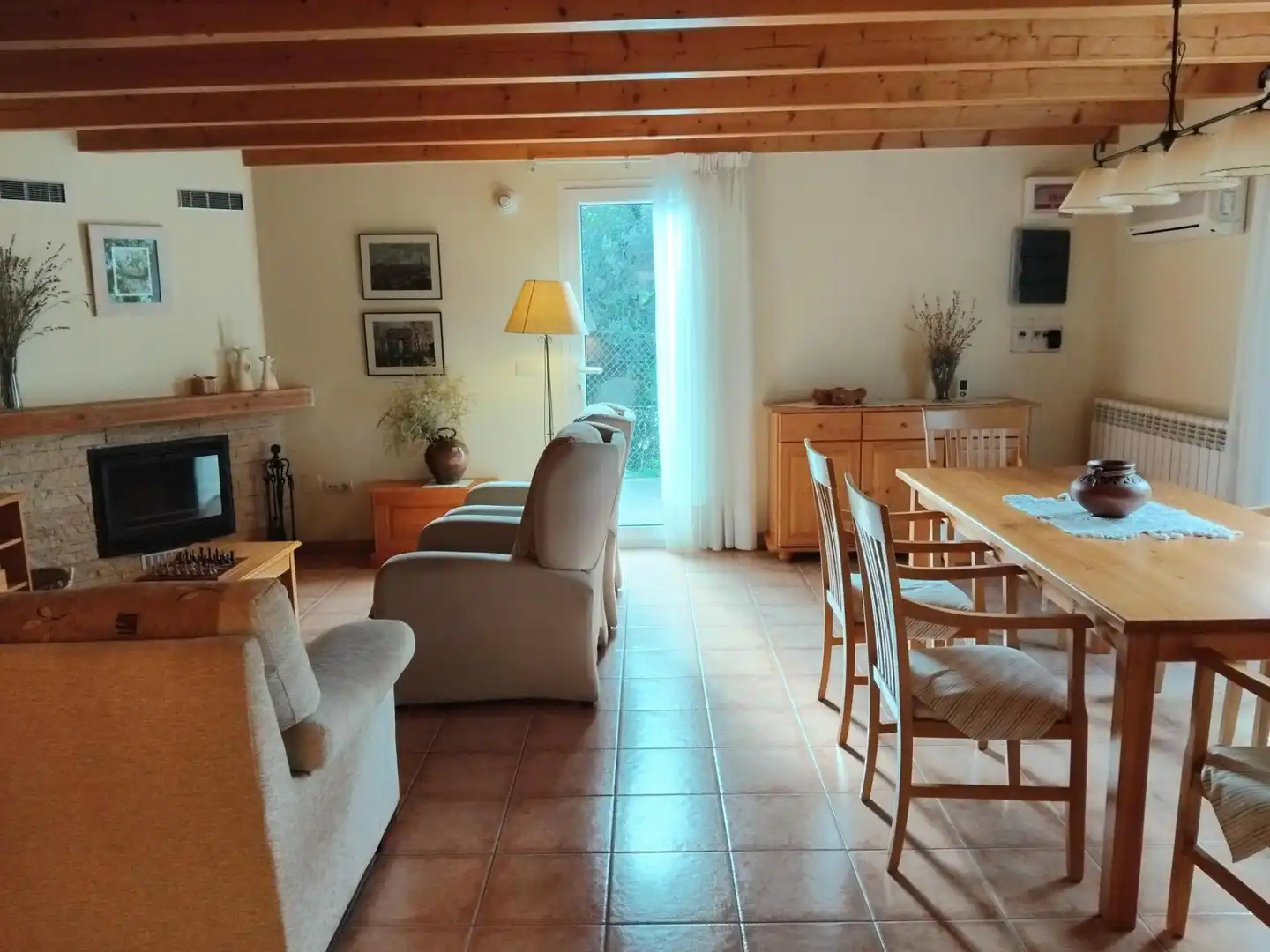 Menjador de Casa o xalet en venda en Fígols i Alinyà amb Calefacció