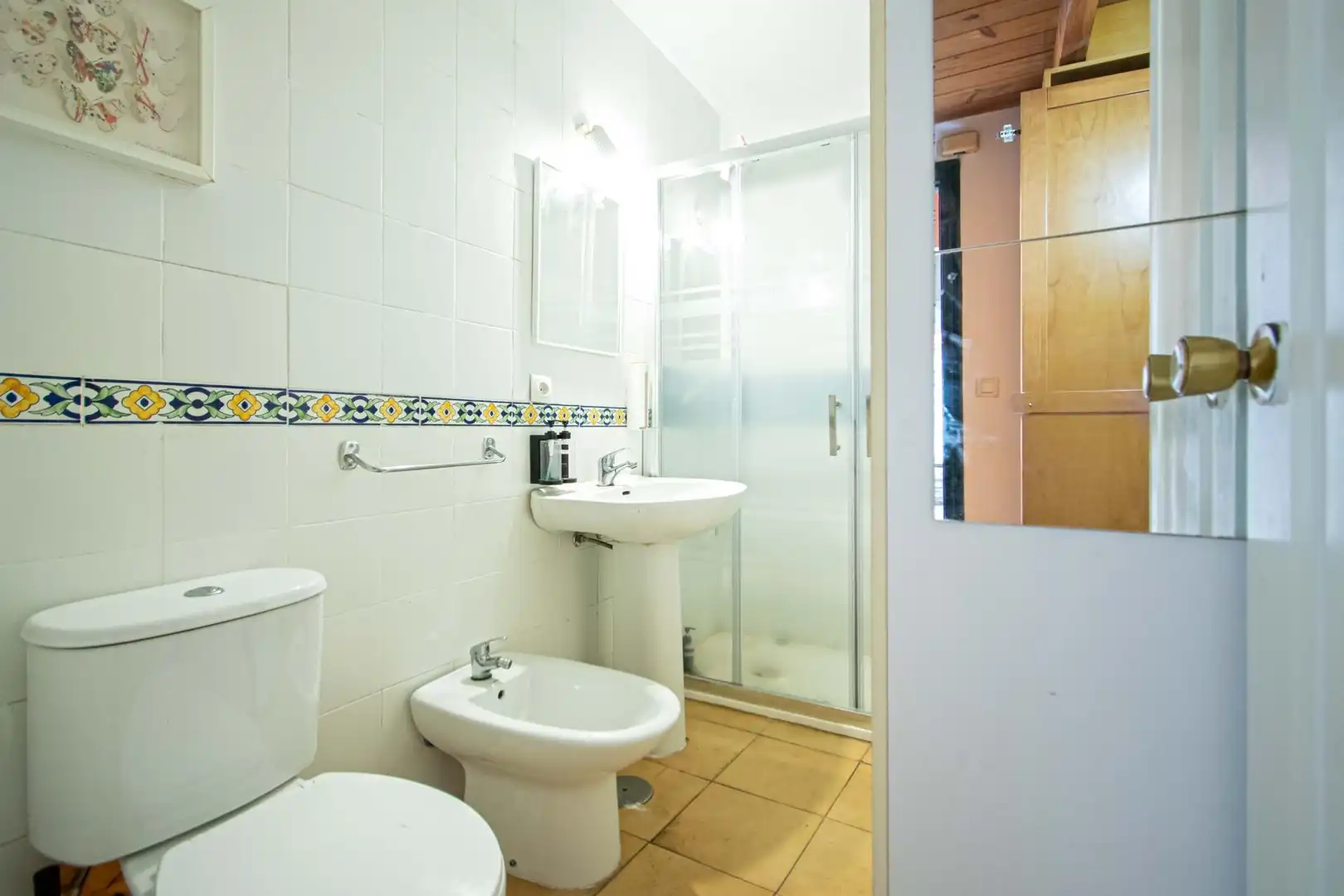 Baño de Apartamento de alquiler en Sevilla con Aire acondicionado y Amueblado