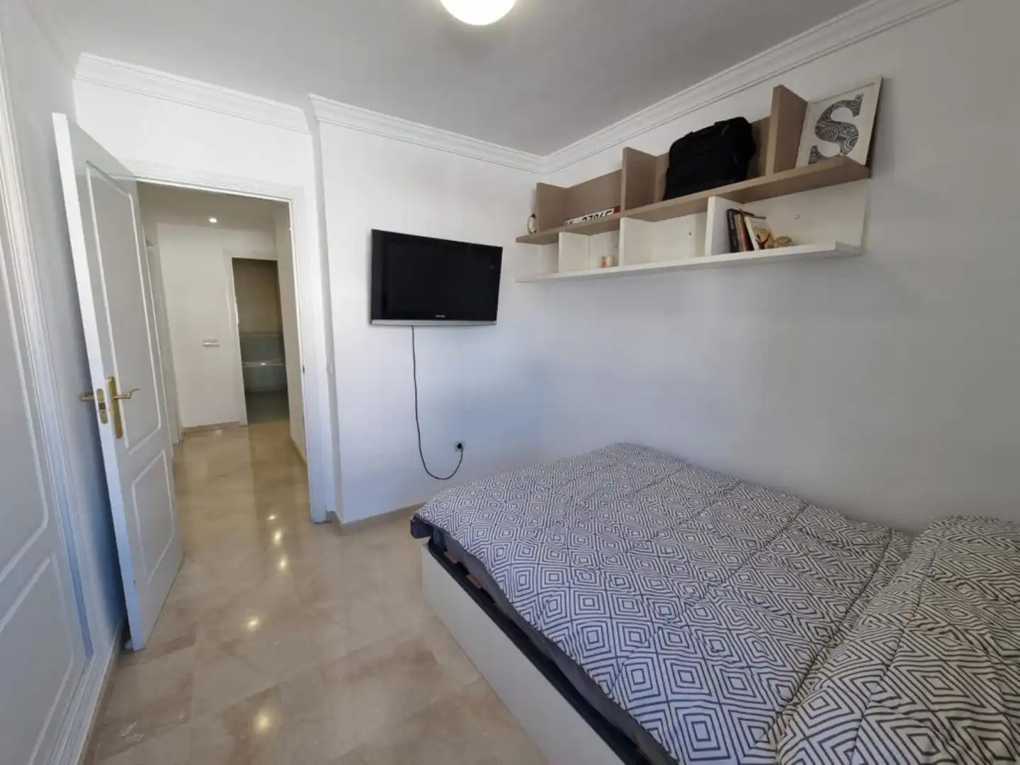 Bedroom of Duplexes for rent in Estepona  with Air Conditioner, Furnished and Balcony