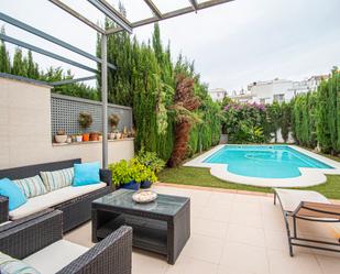 Terrassa de Casa adosada en venda en  Palma de Mallorca amb Aire condicionat i Piscina