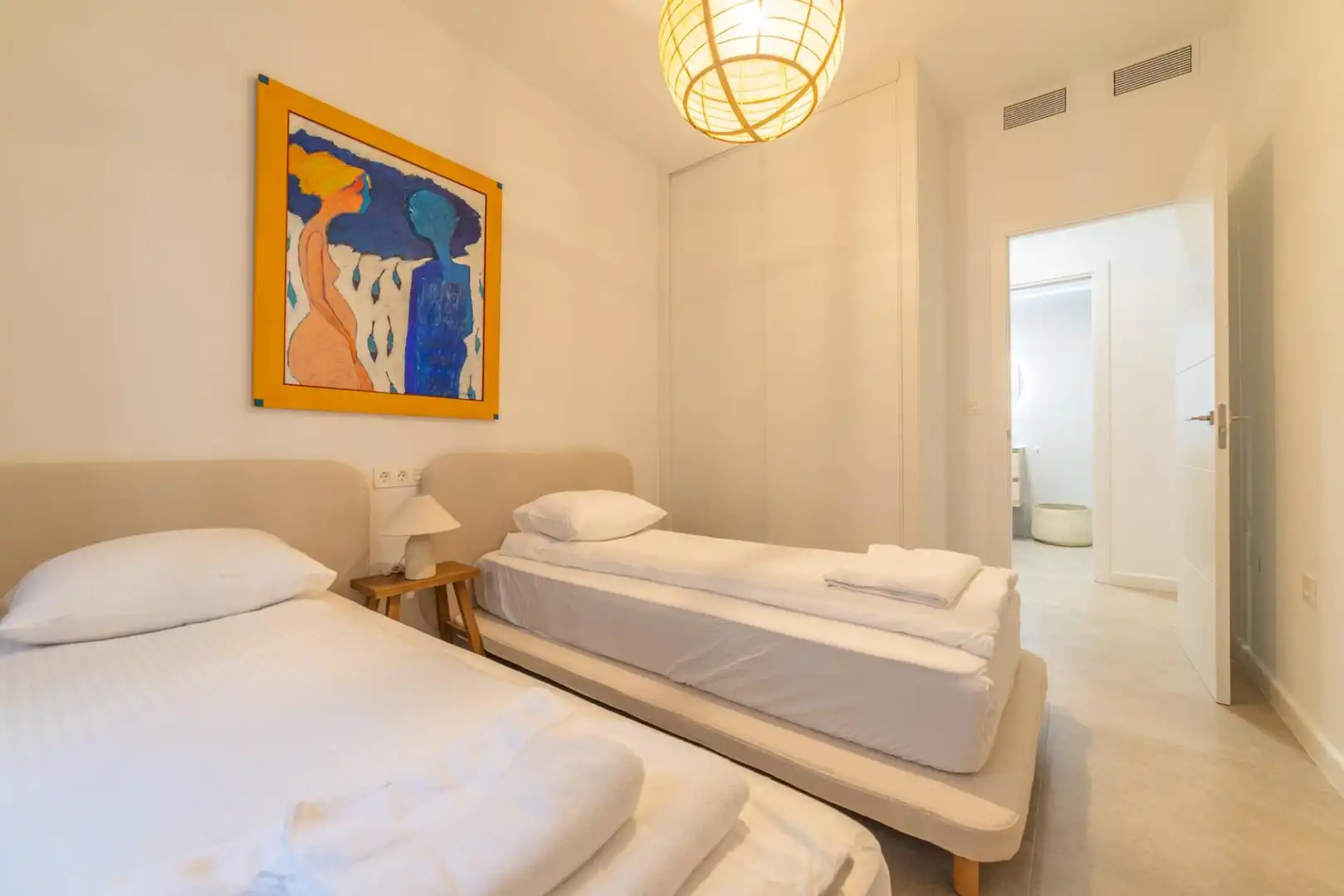 Bedroom of Apartments for sale in San Javier  with Air Conditioner, Storage room and Alarm
