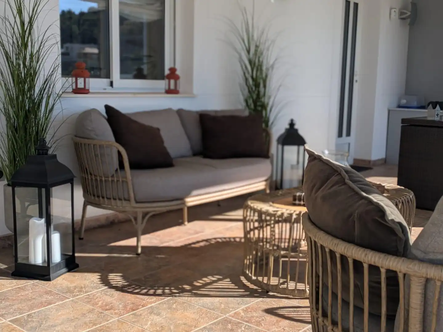 Terrassa de Casa o xalet en venda en Alzira amb Aire condicionat, Jardí privat i Parquet