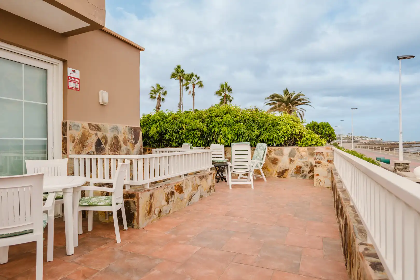 Terrasse von Wohnung zur Miete in Playa del Inglés