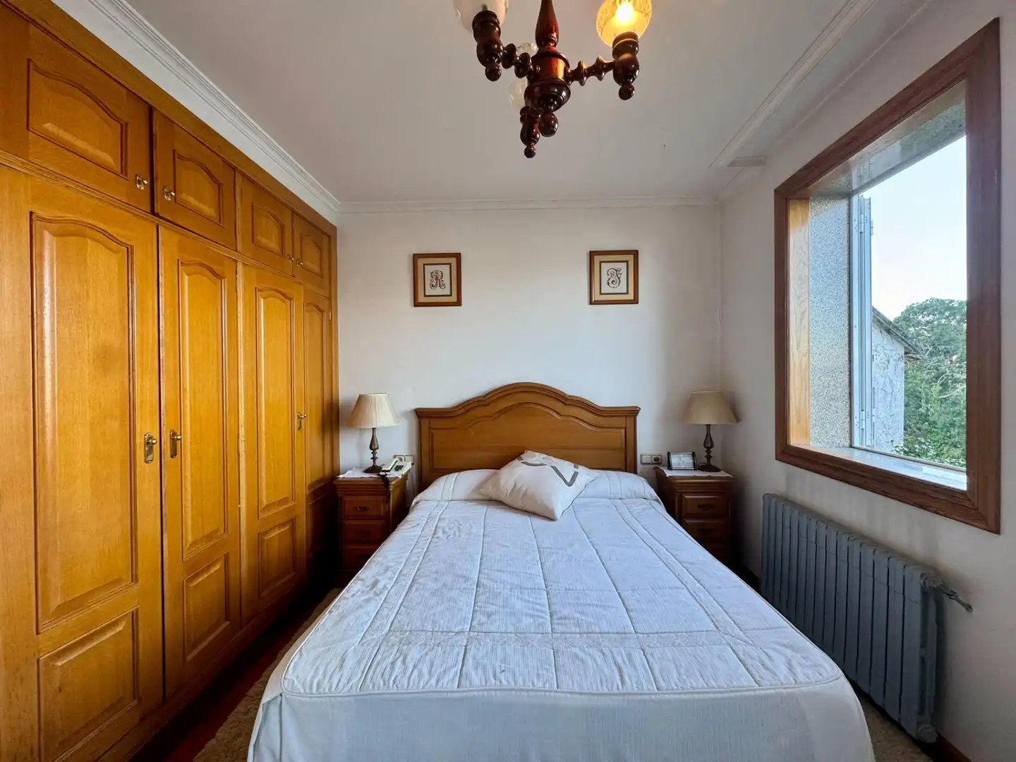 Schlafzimmer von Haus oder Chalet zum Verkauf in Redondela mit Heizung, Privatgarten und Parkett