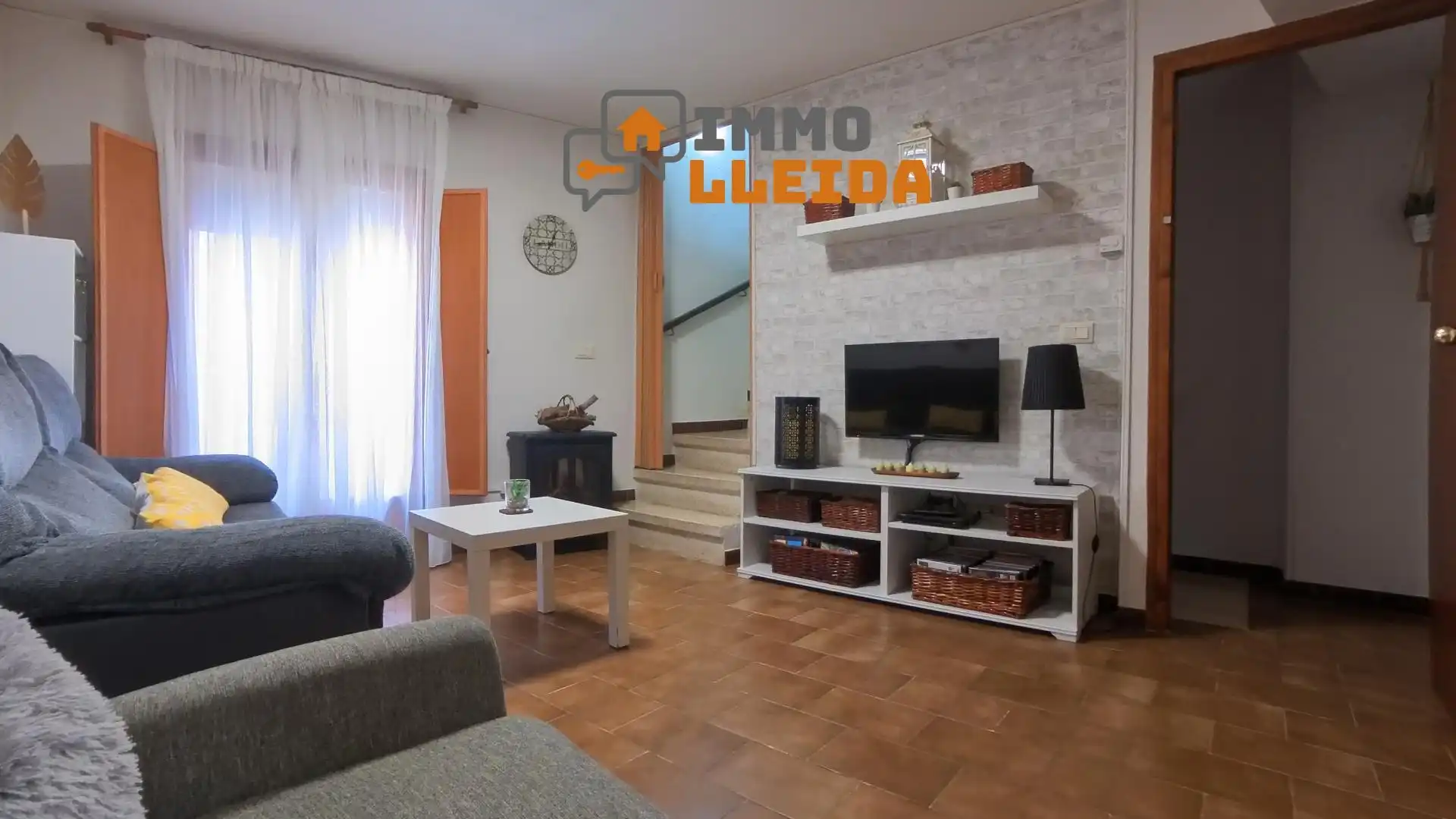 Sala de estar de Casa adosada en venta en Artesa de Segre con Calefacción, Amueblado y Balcón