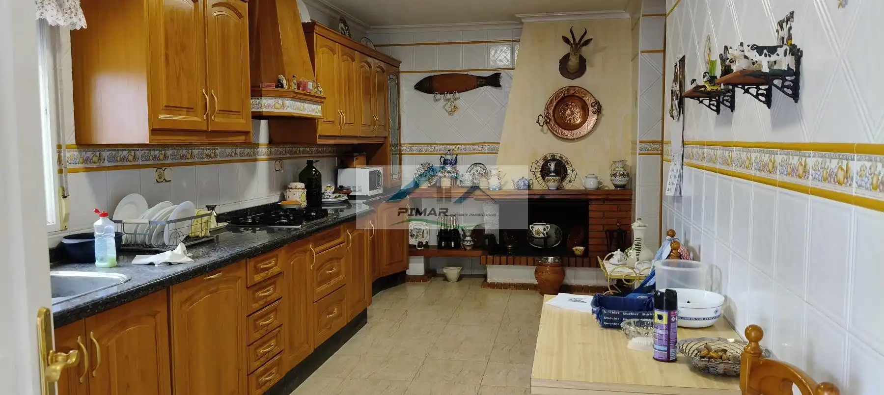 Cuina de Casa o xalet en venda en Elche / Elx amb Aire condicionat, Calefacció i Terrassa