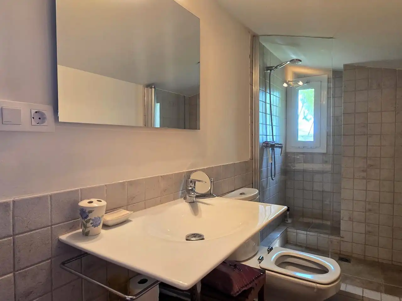 Baño de Casa o chalet en venta en L'Ametlla de Mar  con Aire acondicionado, Jardín privado y Terraza