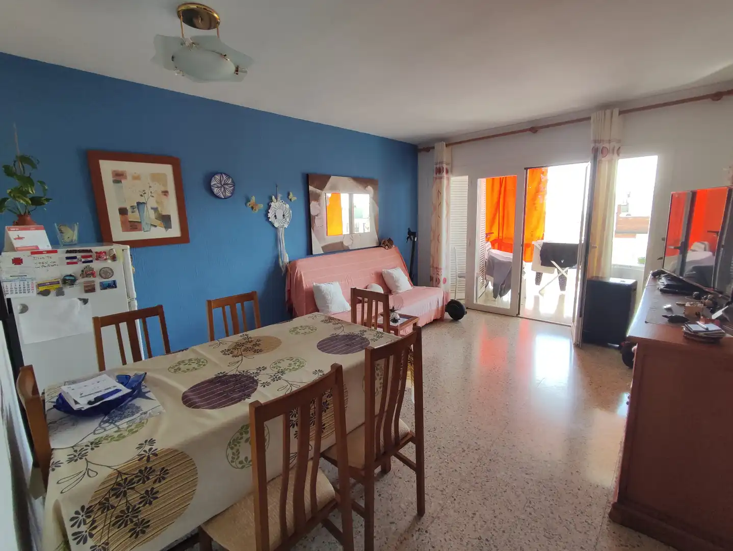 Comedor de Apartamento en venta en Lloret de Mar con Terraza y Amueblado