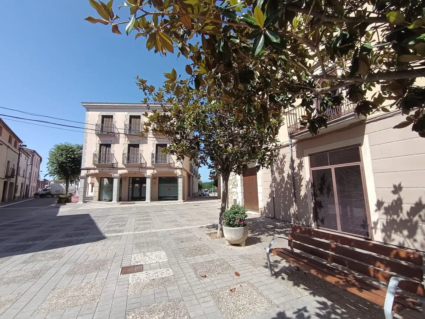 Vista exterior de Casa adosada en venta en Vilablareix con Calefacción, Terraza y Balcón