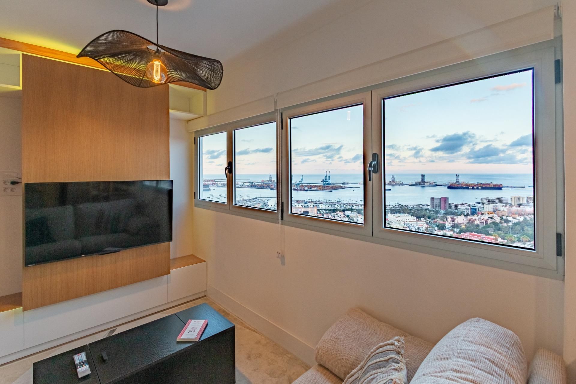 Sala d'estar de Apartament de lloguer en Las Palmas de Gran Canaria