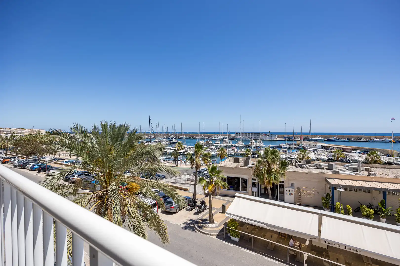 Terrasse von Wohnungen zum Verkauf in Villajoyosa / La Vila Joiosa mit Möbliert