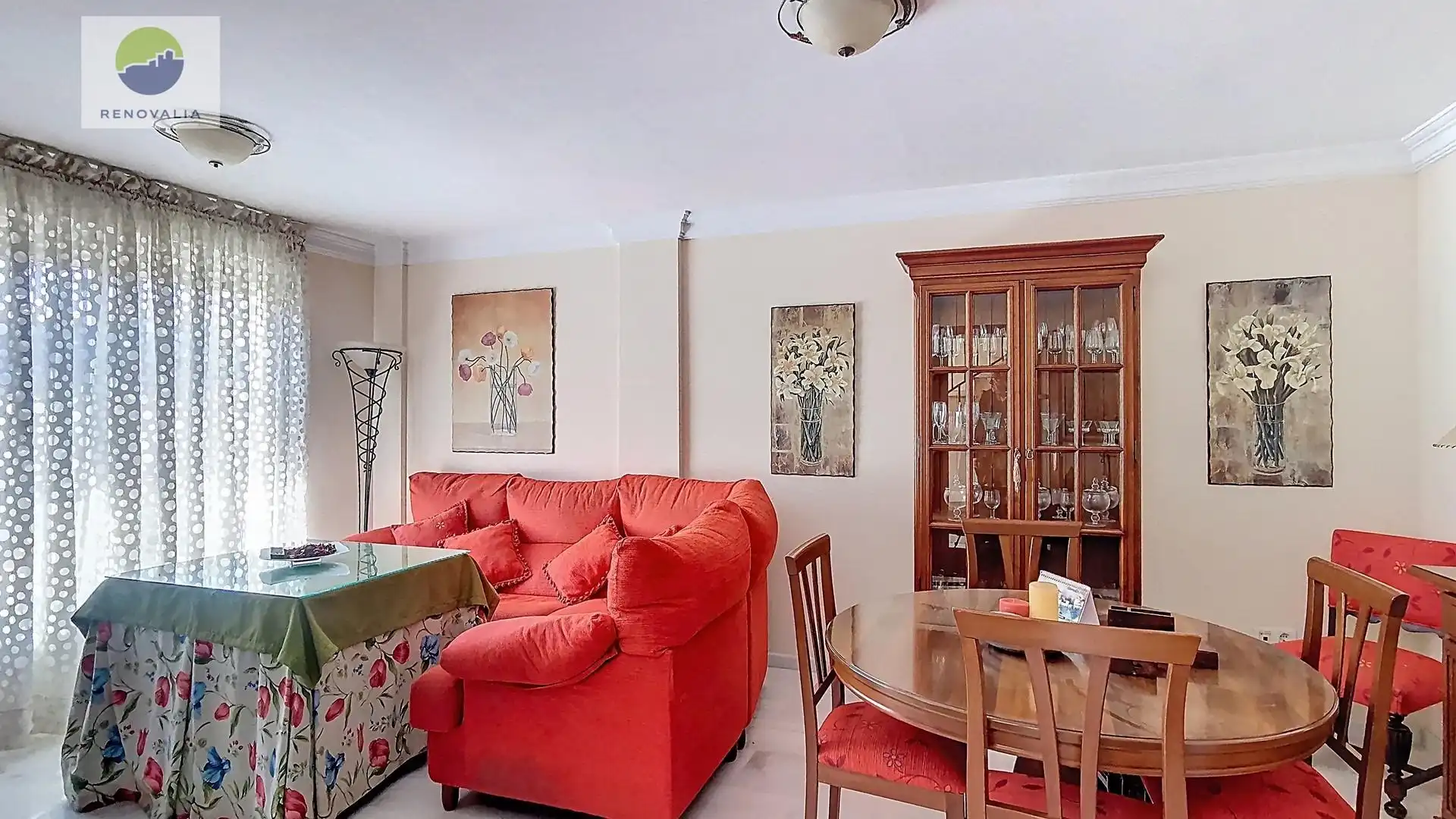 Sala de estar de Casa adosada en venta en Armilla con Calefacción