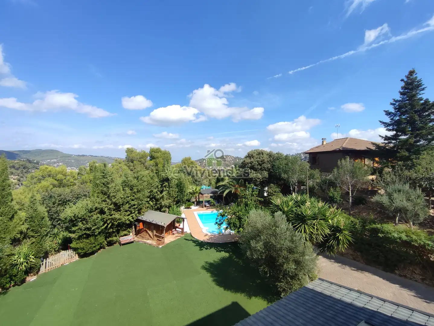 Garden of Houses for sale in Vallirana, Barcelona
