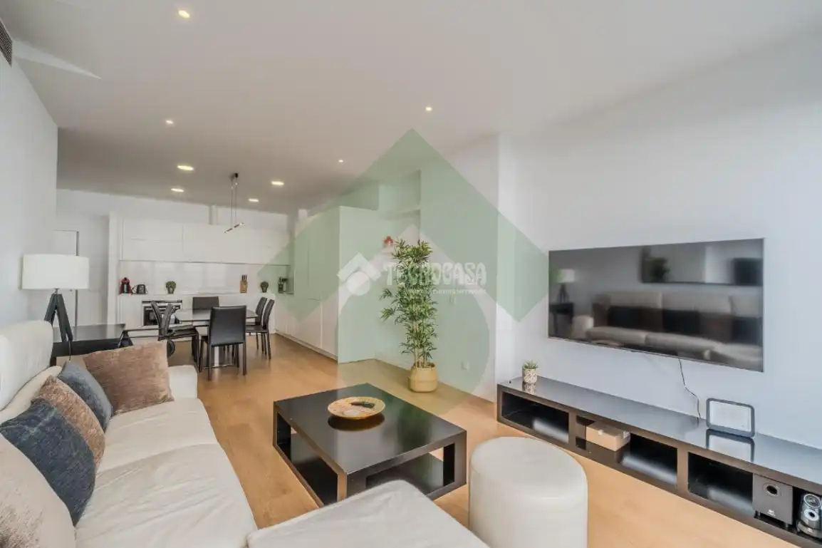 Wohnzimmer von Wohnung zur Miete in Madrid