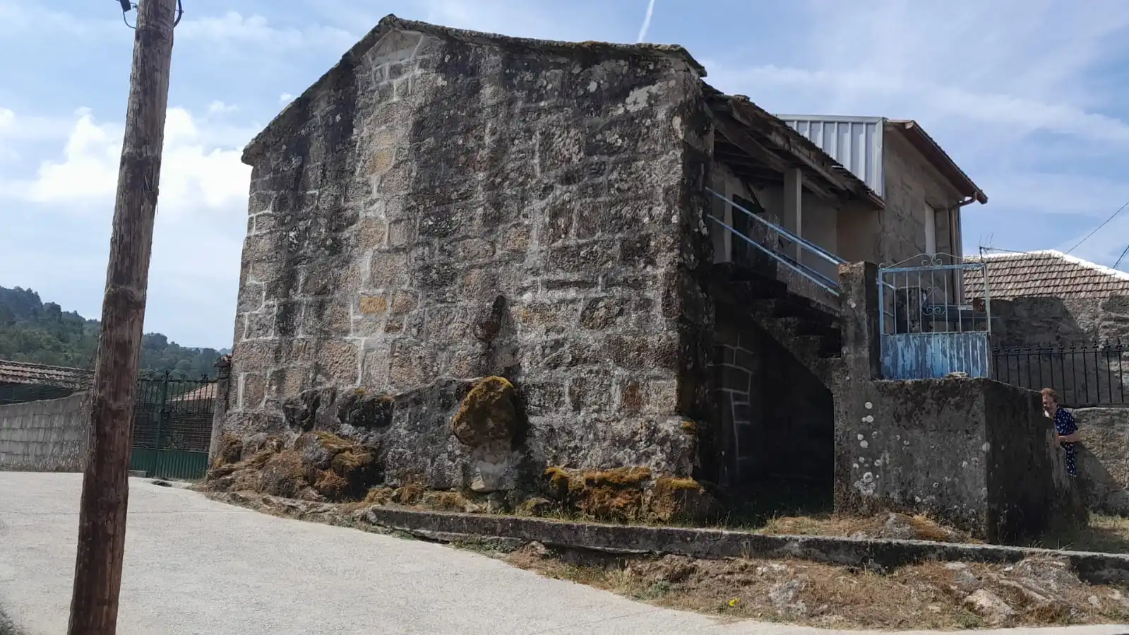 Vista exterior de Casa adosada en venta en Covelo con Jardín privado