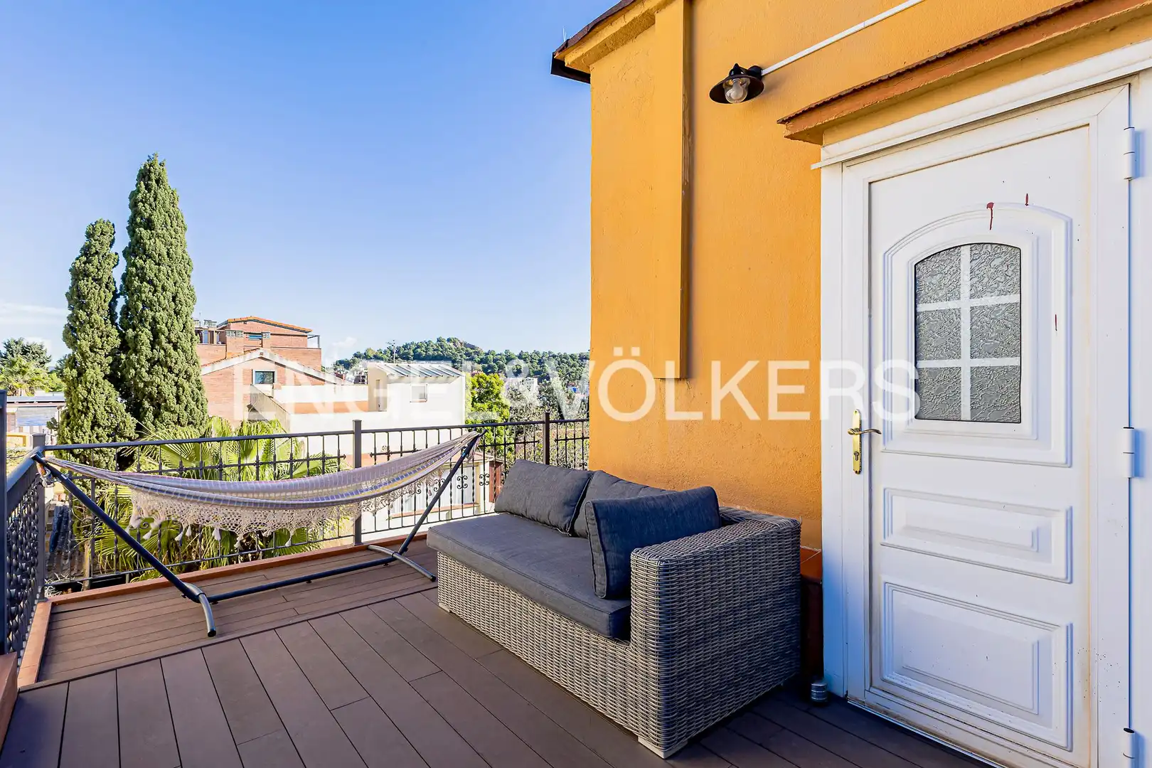 Terrace of Duplexes for sale in Barcelona  with Air Conditioner, Heating and Private garden