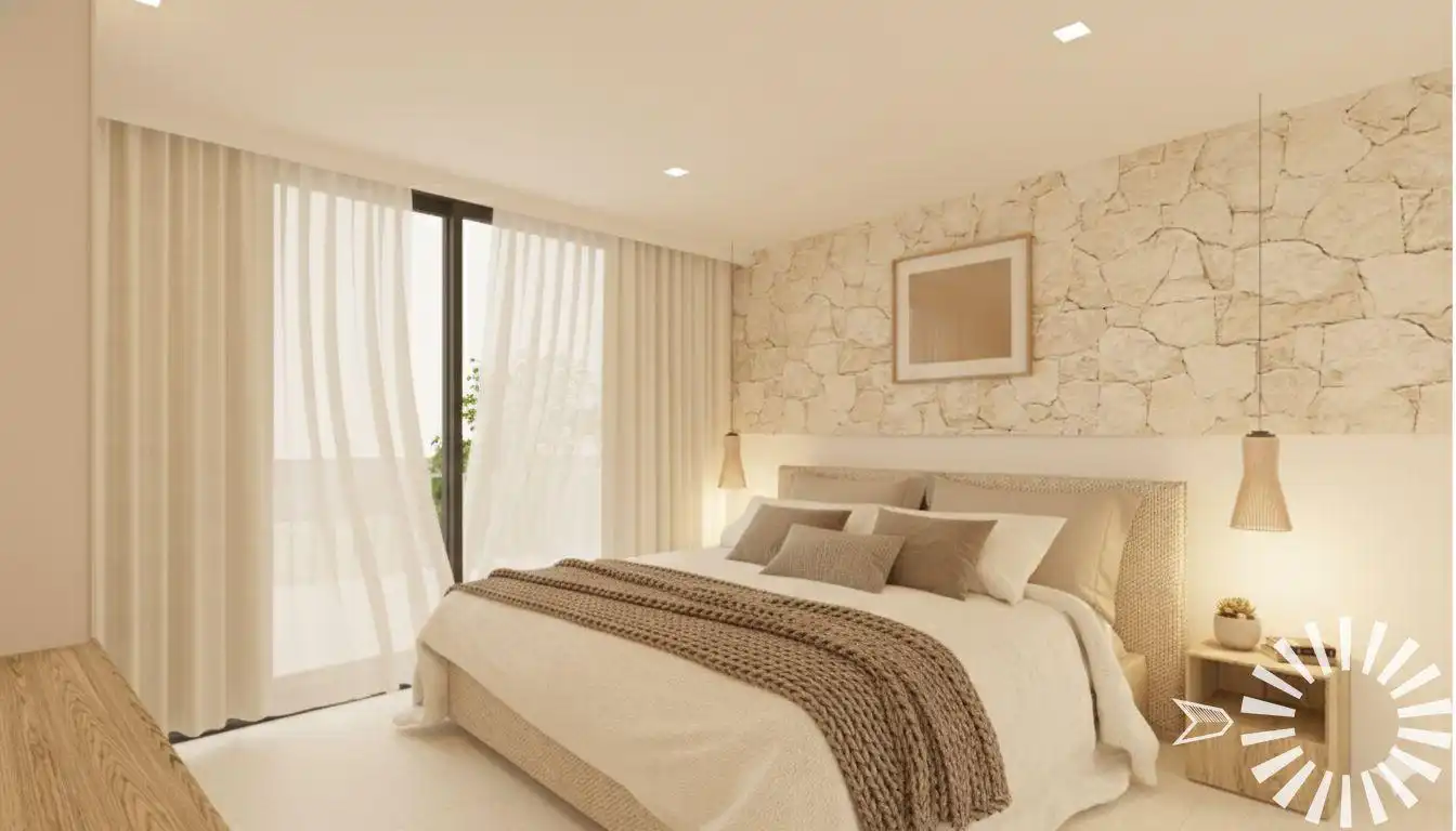 Dormitori de Casa o xalet en venda en Felanitx amb Aire condicionat, Jardí privat i Terrassa