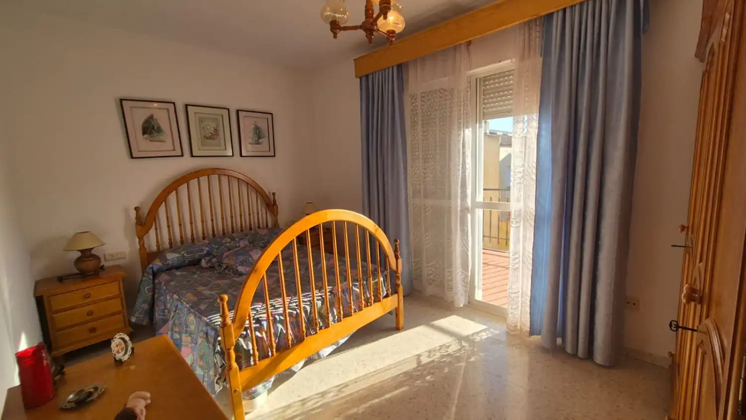Dormitori de Casa adosada en venda en Talavera la Real amb Aire condicionat i Terrassa