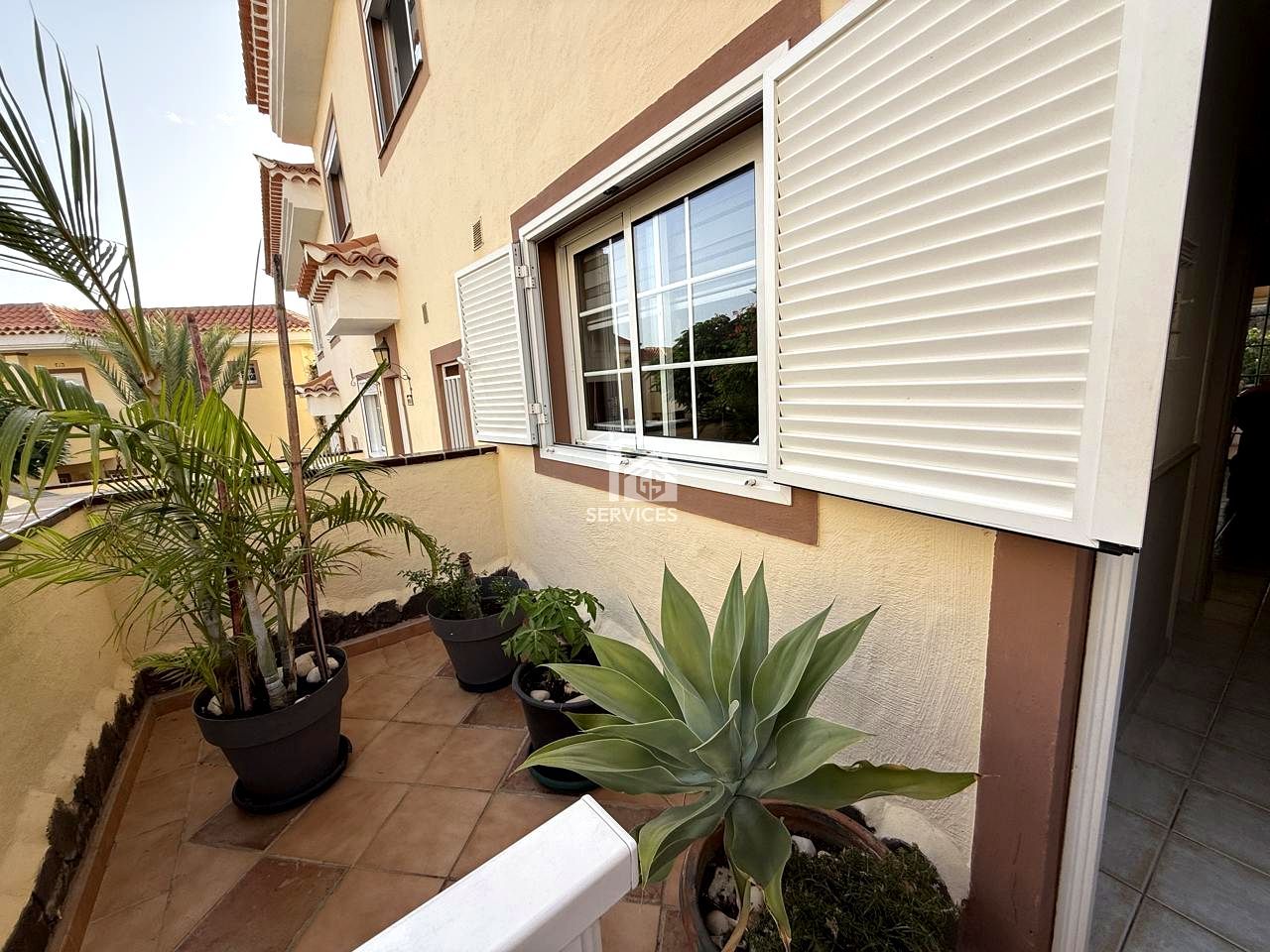 Terrassa de Casa o xalet en venda en Arona amb Aire condicionat, Jardí privat i Terrassa