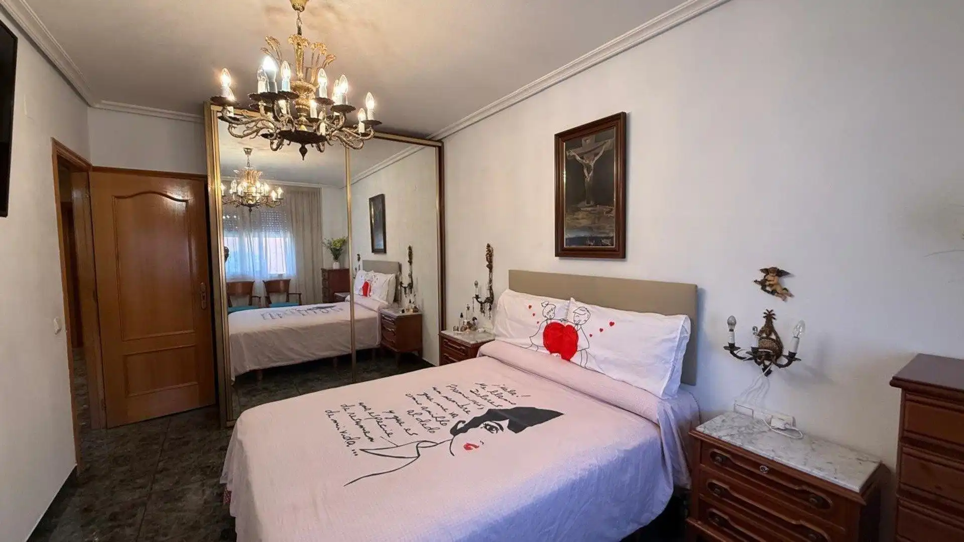 Bedroom of Flat for sale in Molina de Segura  with Furnished