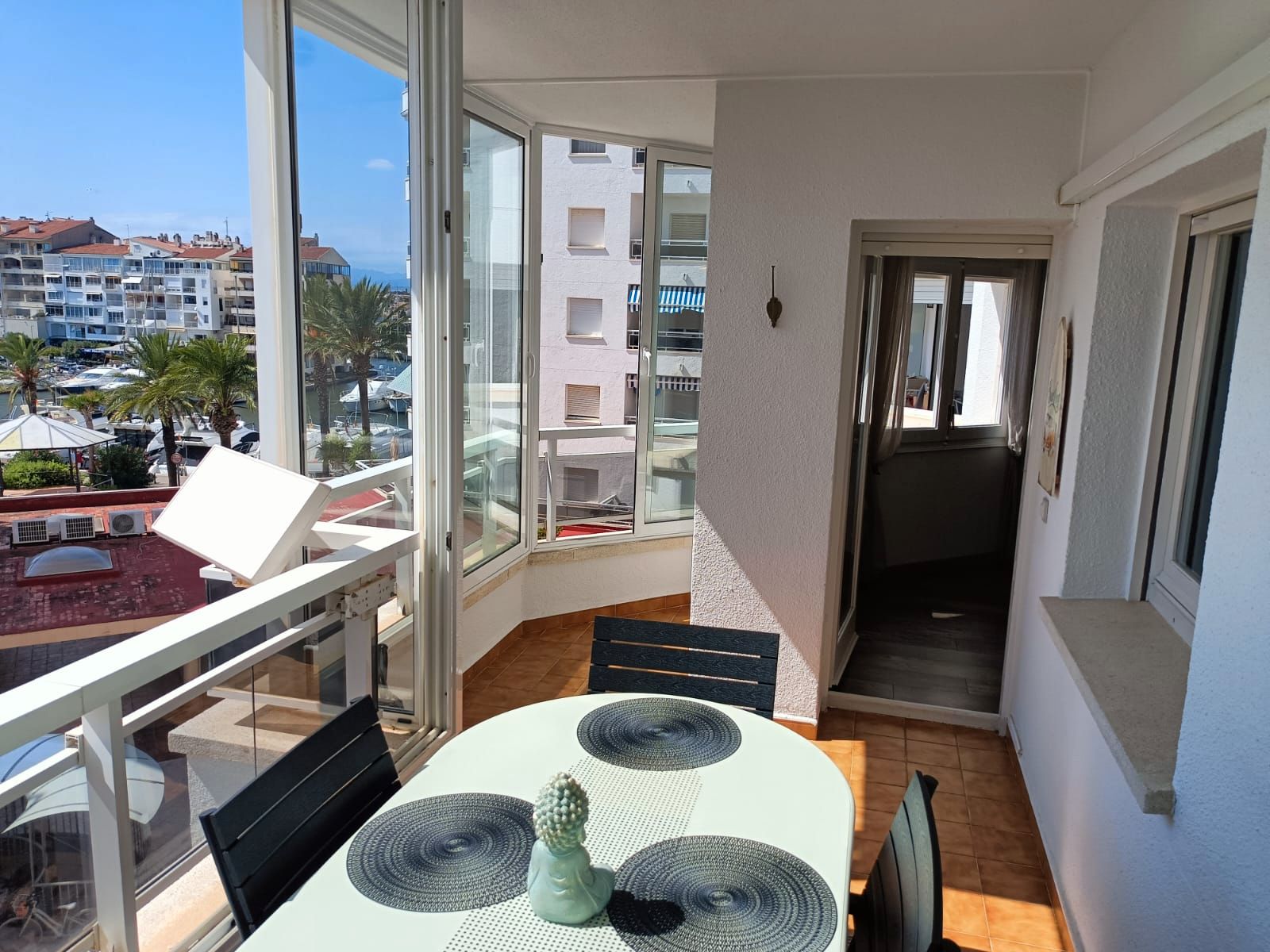 Bedroom of Flat for sale in Empuriabrava  with Air Conditioner, Heating and Terrace