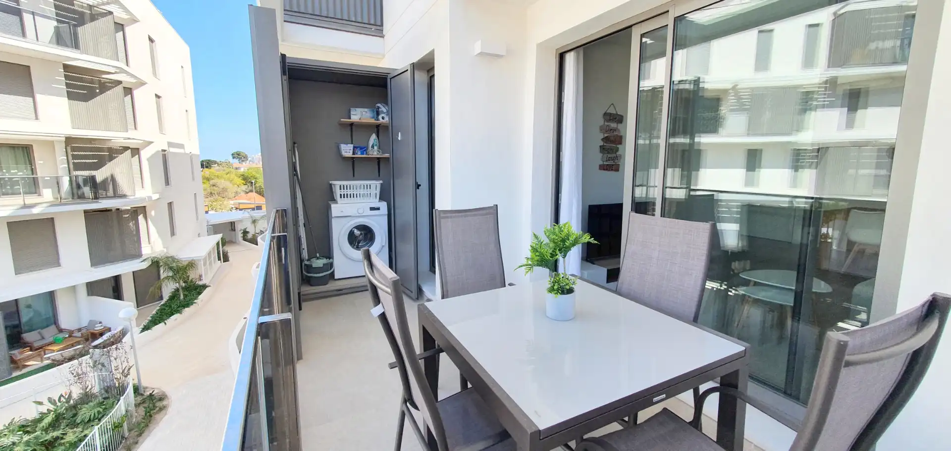 Balcony of Apartments for rent in Dénia  with Air Conditioner, Heating and Terrace
