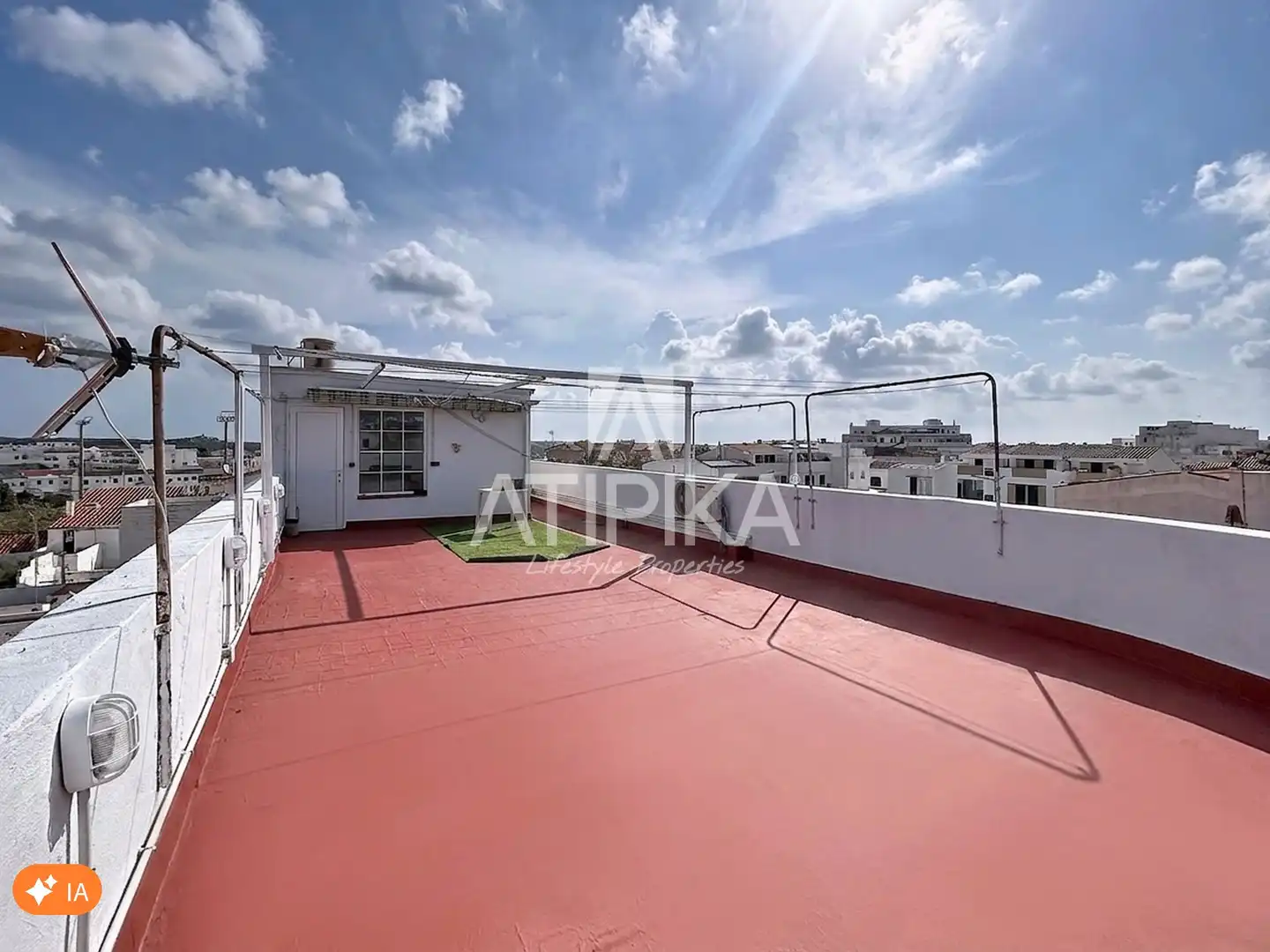 Terrace of Flat for sale in Maó - Mahón  with Air Conditioner, Terrace and Furnished